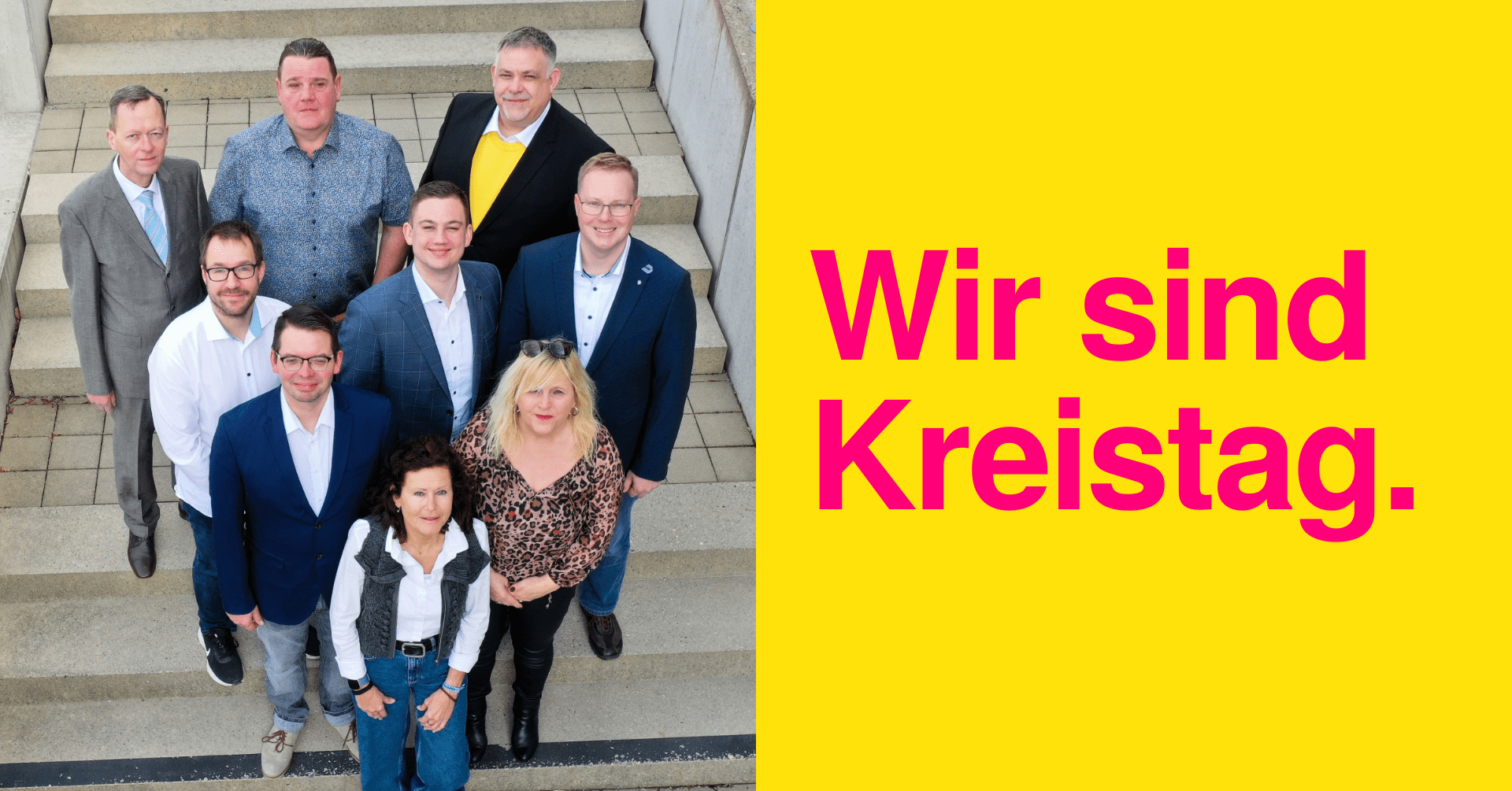 Wir sind Kreistag!
